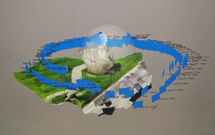 Photogrammetric survey of the Avebury stone