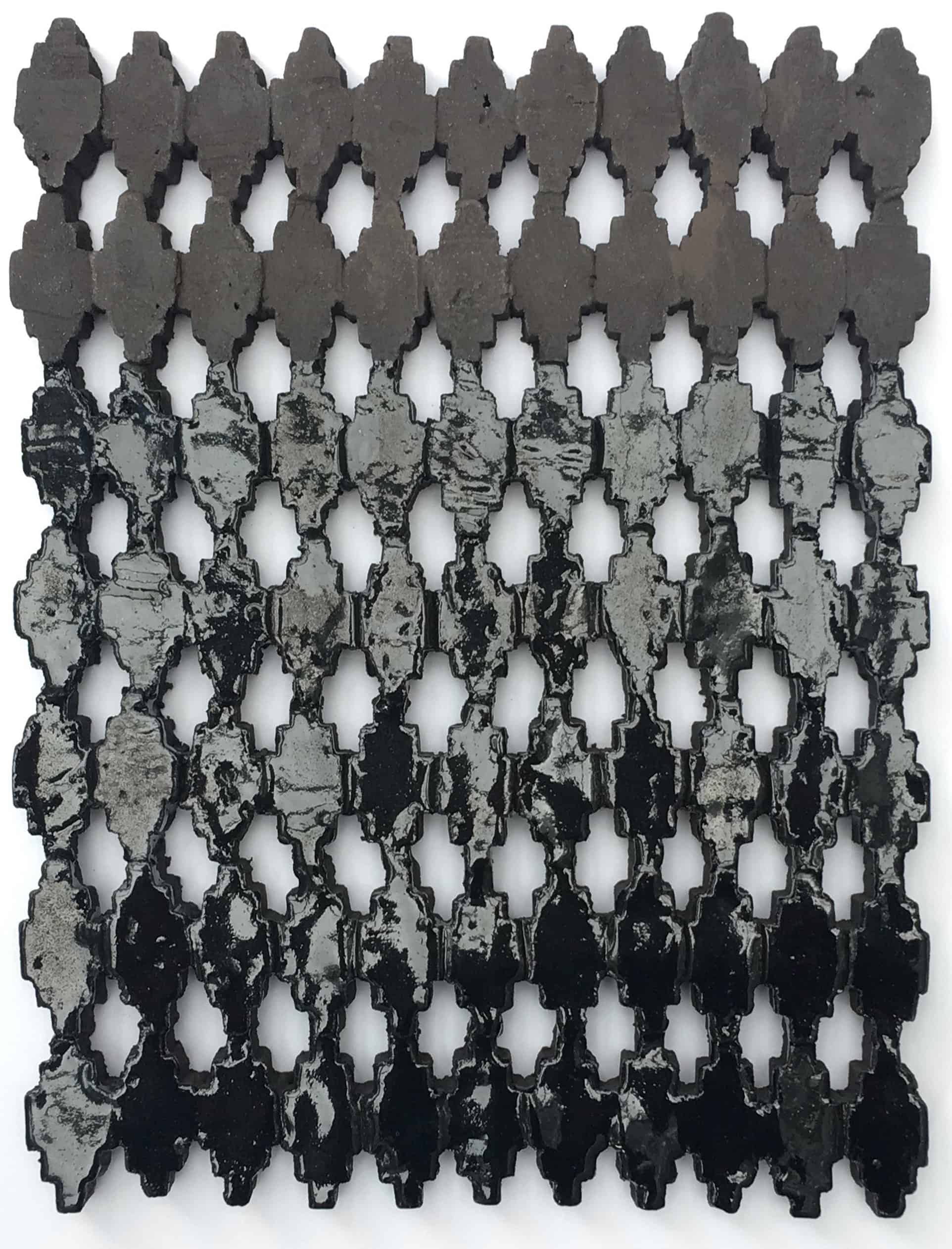 Lubna Chowdhary, Black Wall, 2019