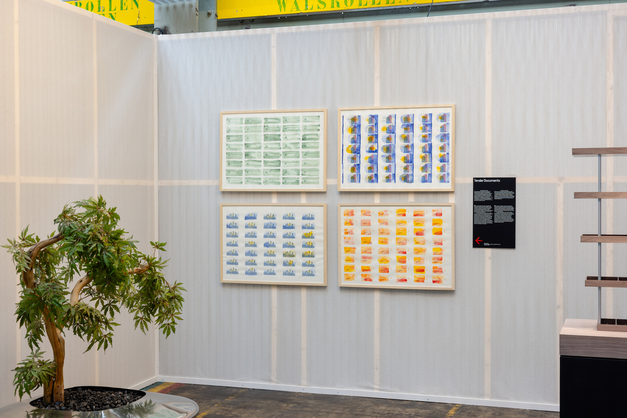 Tender Documents installed at the International Architecture Biennale Rotterdam in 2026.