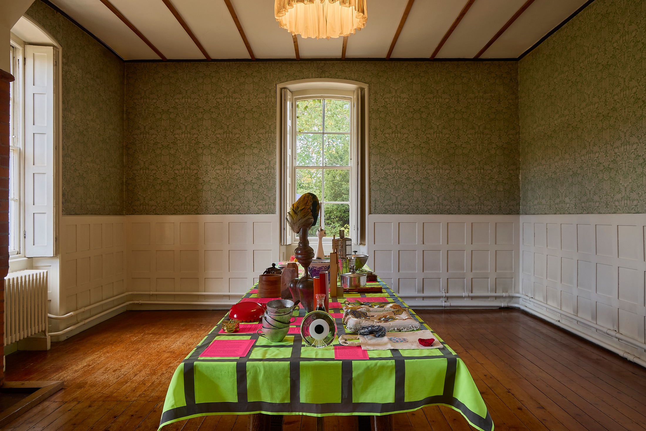 Installation view, Red House