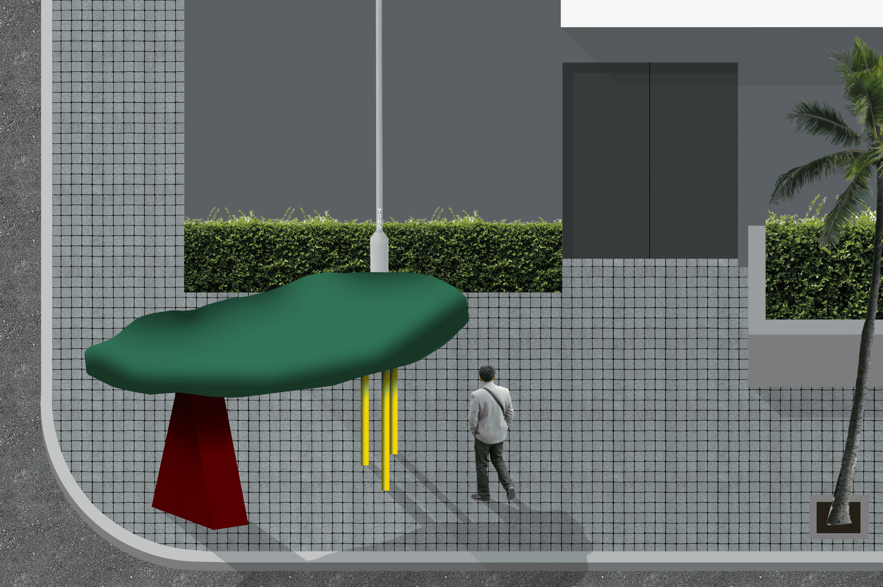 Design visualisation of the Yantian Dolmen